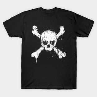 Crossbones Graffiti T-Shirt